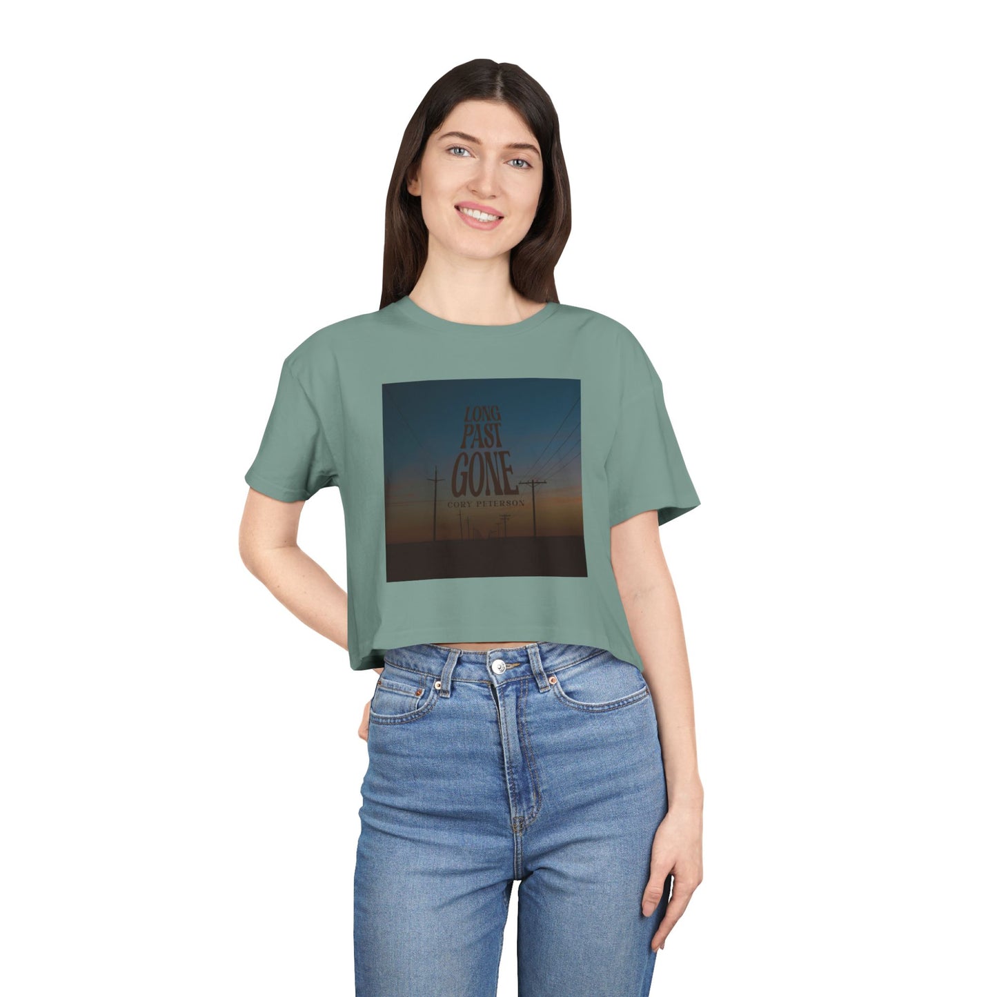 Women's Crop Tee — Long Past Gone