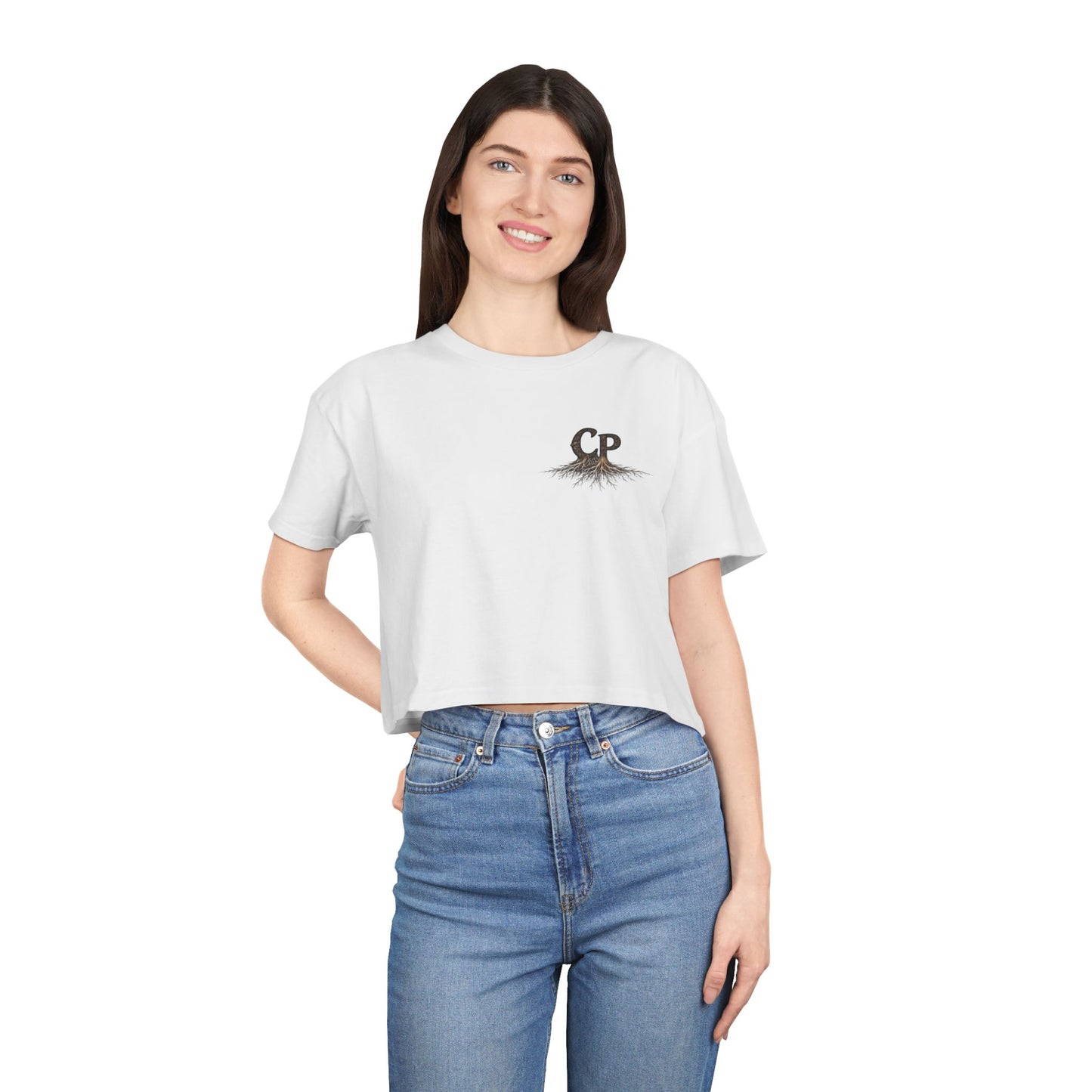 Women’s Crop Tee- Sod Buster