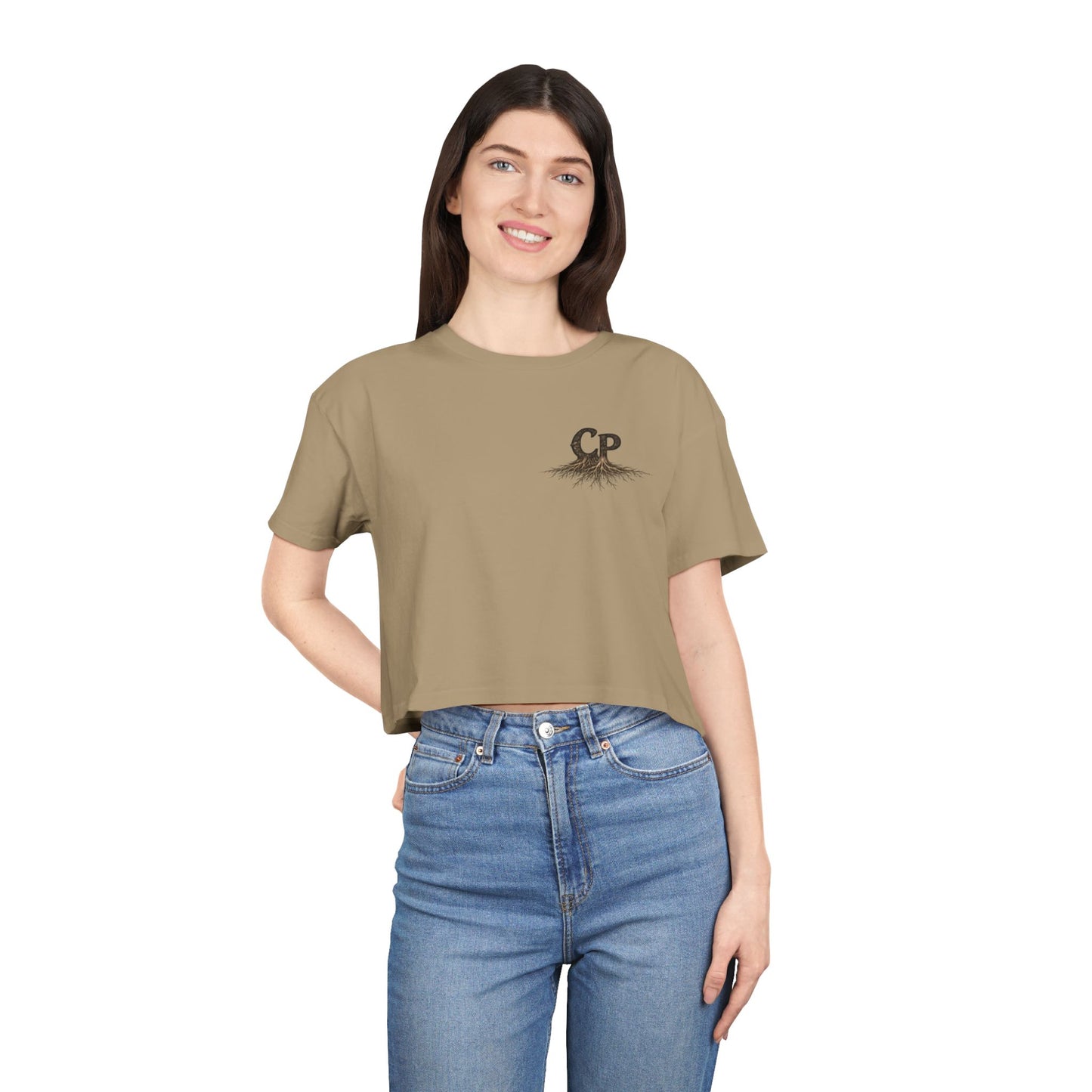 Women’s Crop Tee- Sod Buster