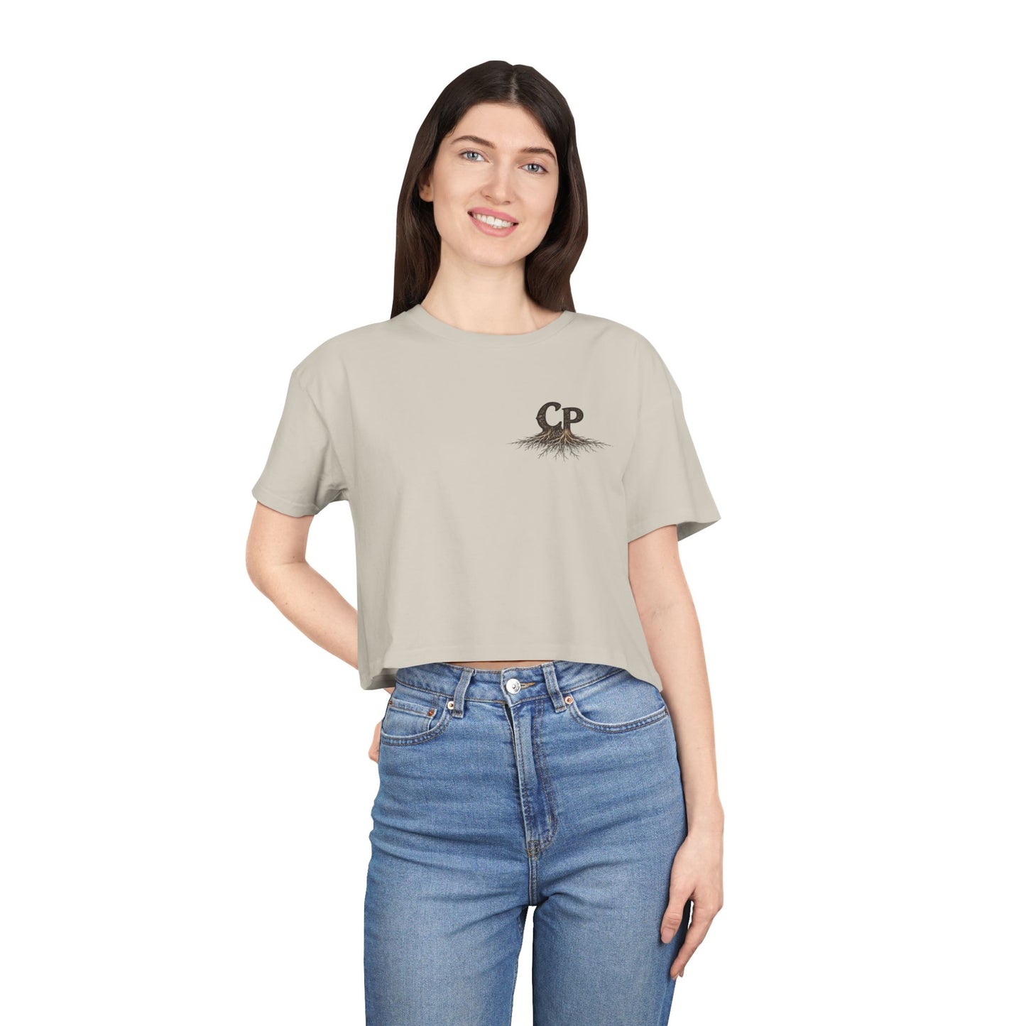 Women’s Crop Tee- Sod Buster