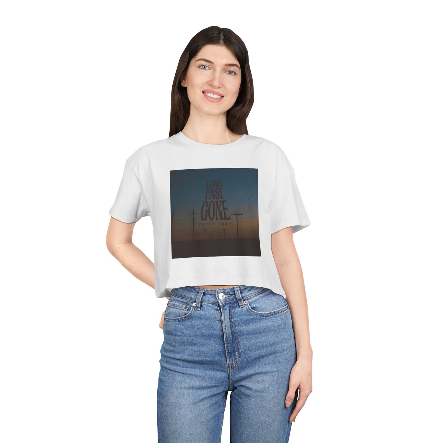 Women's Crop Tee — Long Past Gone