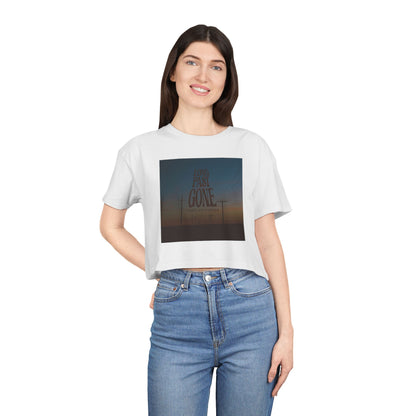 Women's Crop Tee — Long Past Gone