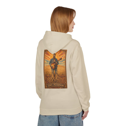 Cory Peterson Roots Graphic Hoodie — Acoustic Guitar Artist Poster Design