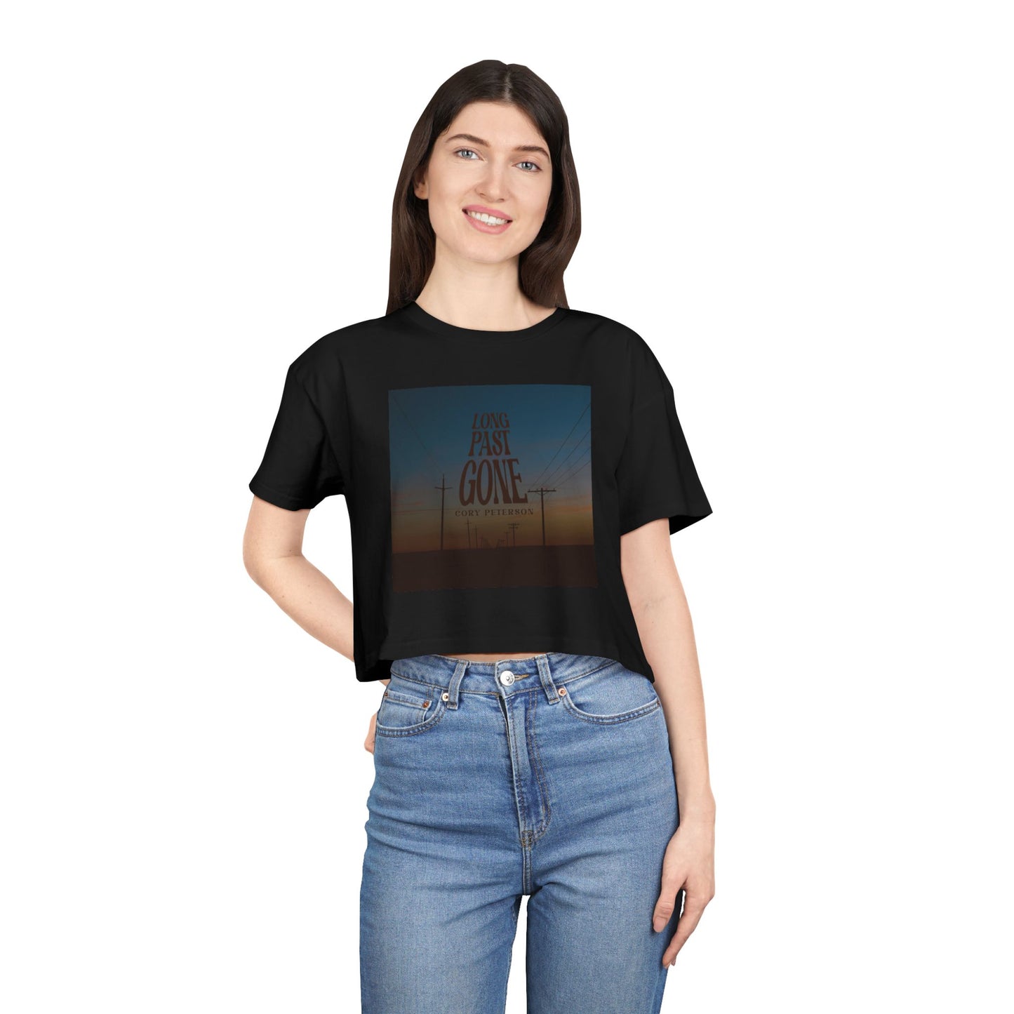 Women's Crop Tee — Long Past Gone